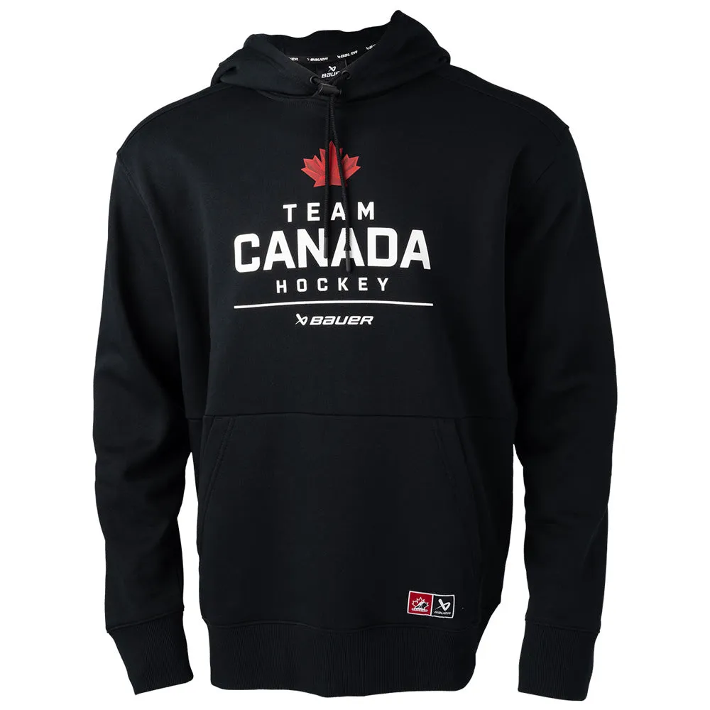 Bauer X Hockey Canada® Stacked Adult Black Hoodie sold by Pro Hockey Life