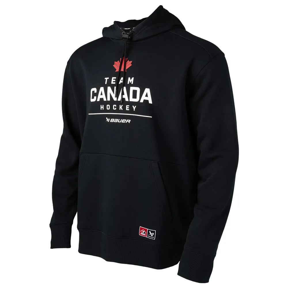 Bauer X Hockey Canada® Stacked Adult Black Hoodie sold by Pro Hockey Life product image thumbnail 3