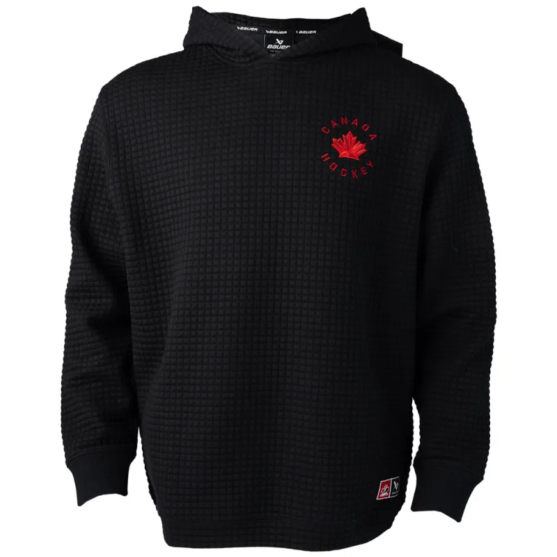 Bauer X Hockey Canada® Quilted Senior Black Hoodie sold by Pro Hockey Life