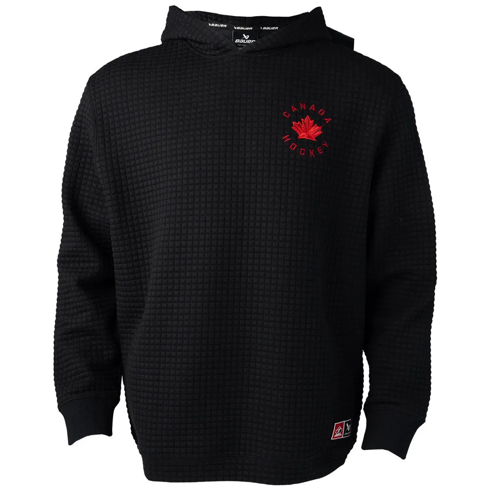 Bauer X Hockey Canada® Quilted Senior Black Hoodie sold by Pro Hockey Life