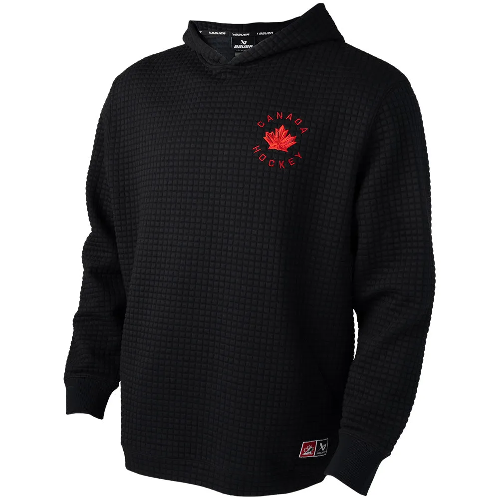 Bauer X Hockey Canada® Quilted Senior Black Hoodie sold by Pro Hockey Life product image thumbnail 3