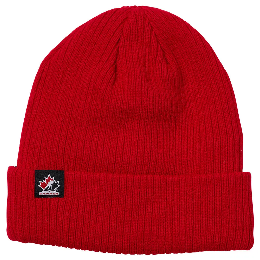 Bauer X Hockey Canada® Ribbed Adult Red Toque sold by Pro Hockey Life product image thumbnail 2