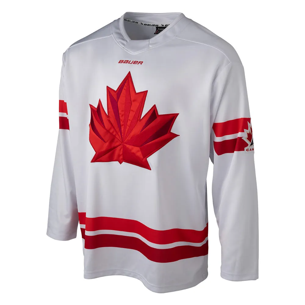 Bauer X Hockey Canada® Adult Replica White Jersey sold by Pro Hockey Life product image thumbnail 3