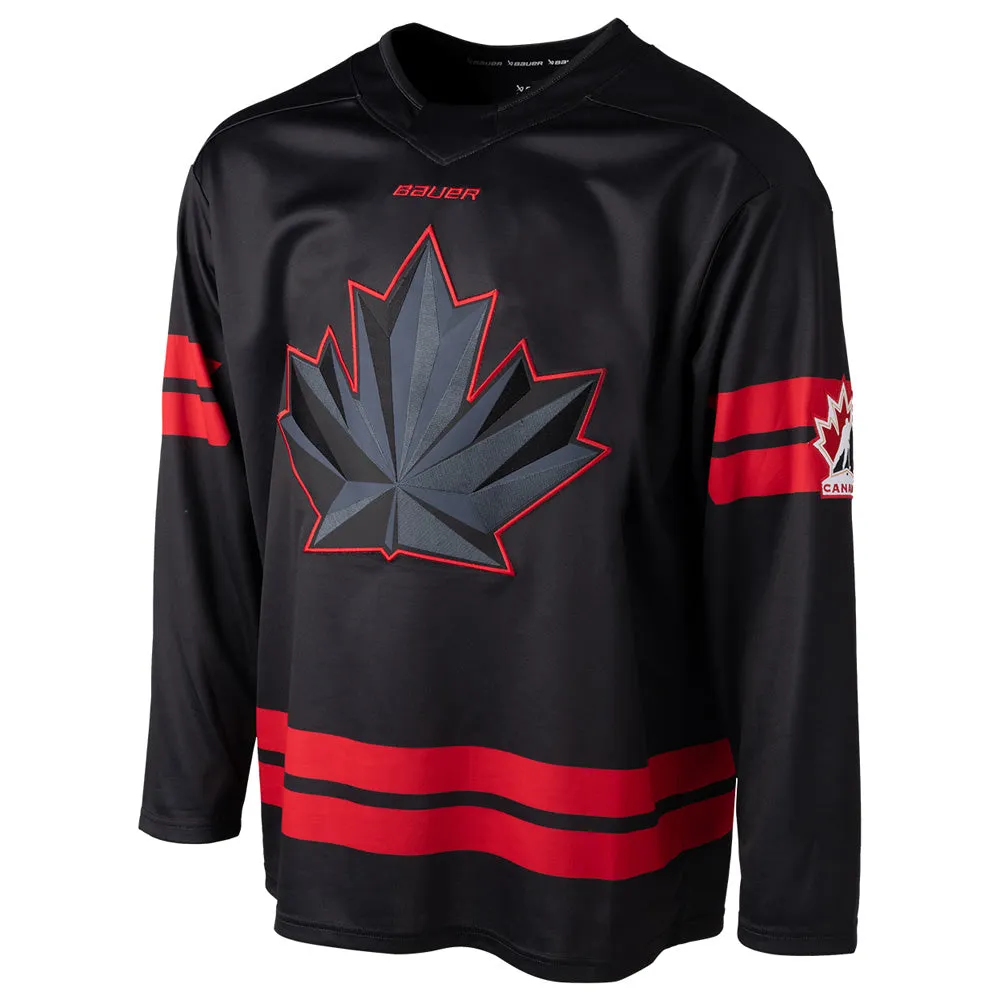 Bauer X Hockey Canada® Adult Replica Black Jersey sold by Pro Hockey Life product image thumbnail 3