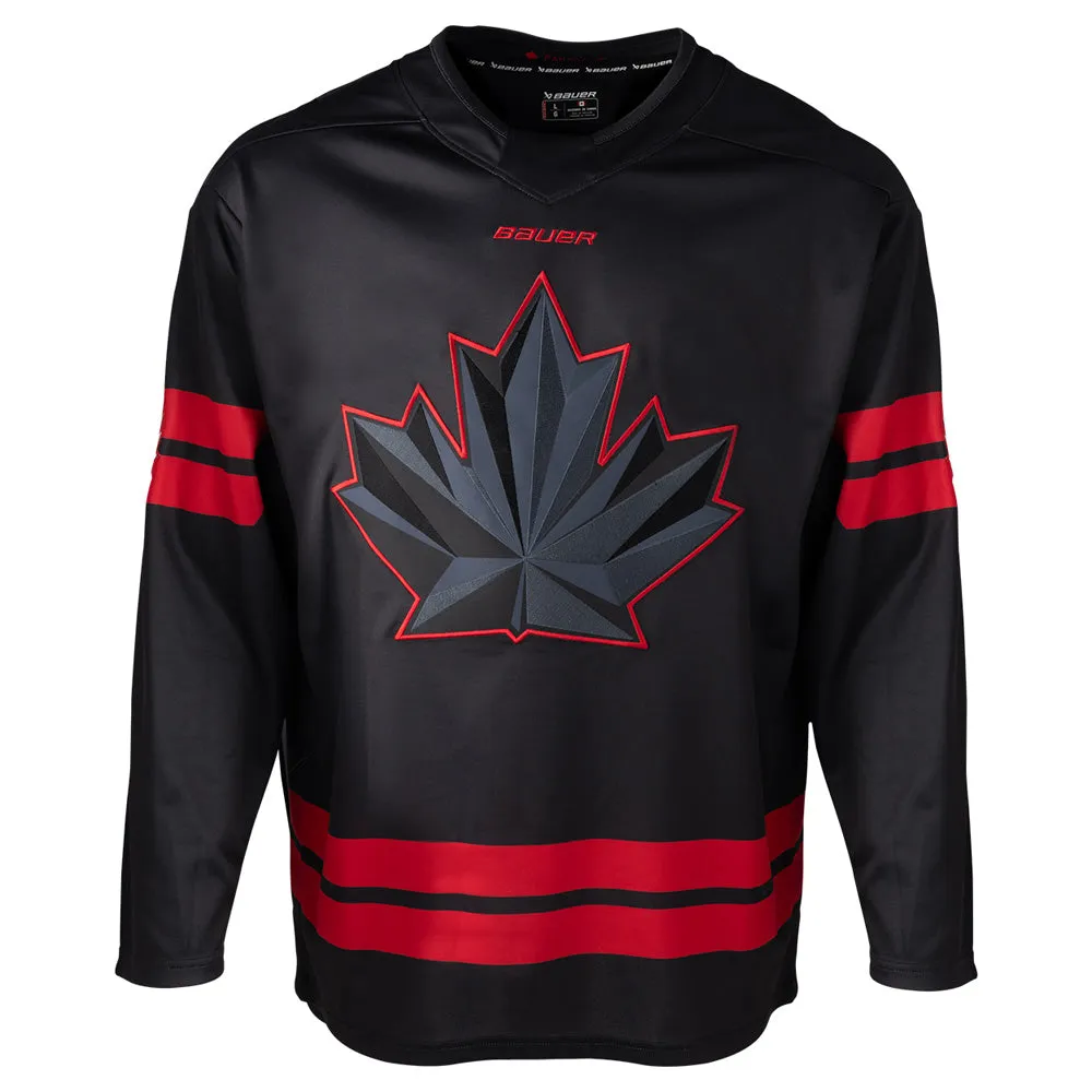 Bauer X Hockey Canada® Adult Replica Black Jersey sold by Pro Hockey Life