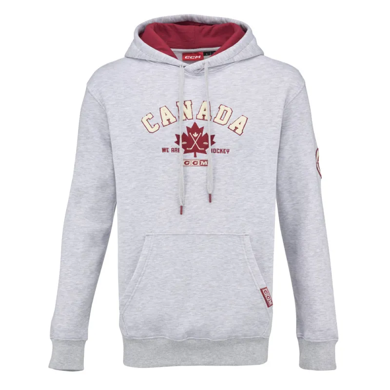 CCM Country Collection Adult Grey Hoodie sold by Pro Hockey Life