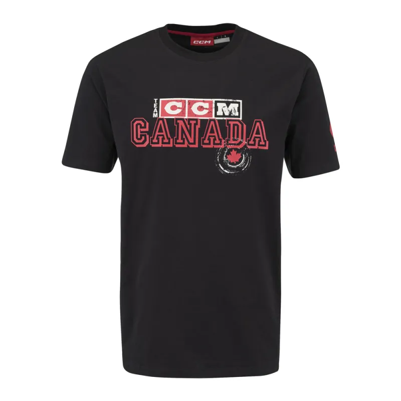CCM Country Collection Adult Black T Shirt sold by Pro Hockey Life