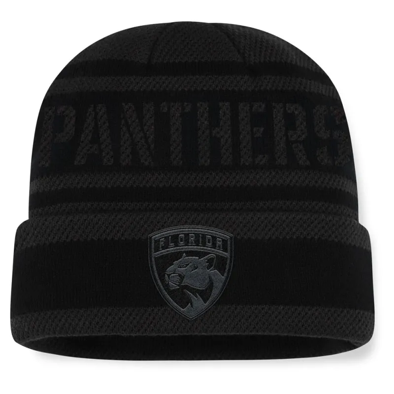 Fanatics Florida Panthers NHL Recon Men's Black Beanie sold by Pro Hockey Life