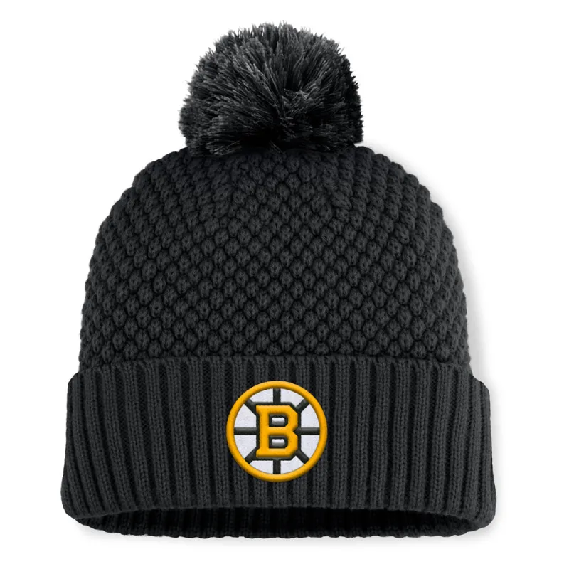 Fanatics Boston Bruins NHL Bubble Women's Black Toque sold by Pro Hockey Life