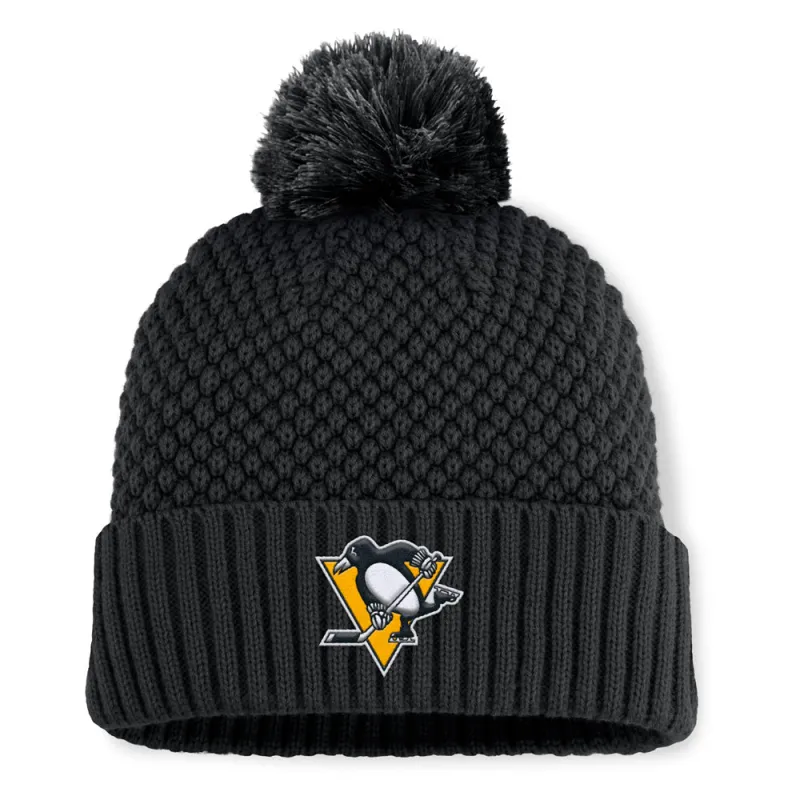 Fanatics Pittsburgh Penguins NHL Bubble Women's Black Toque sold by Pro Hockey Life