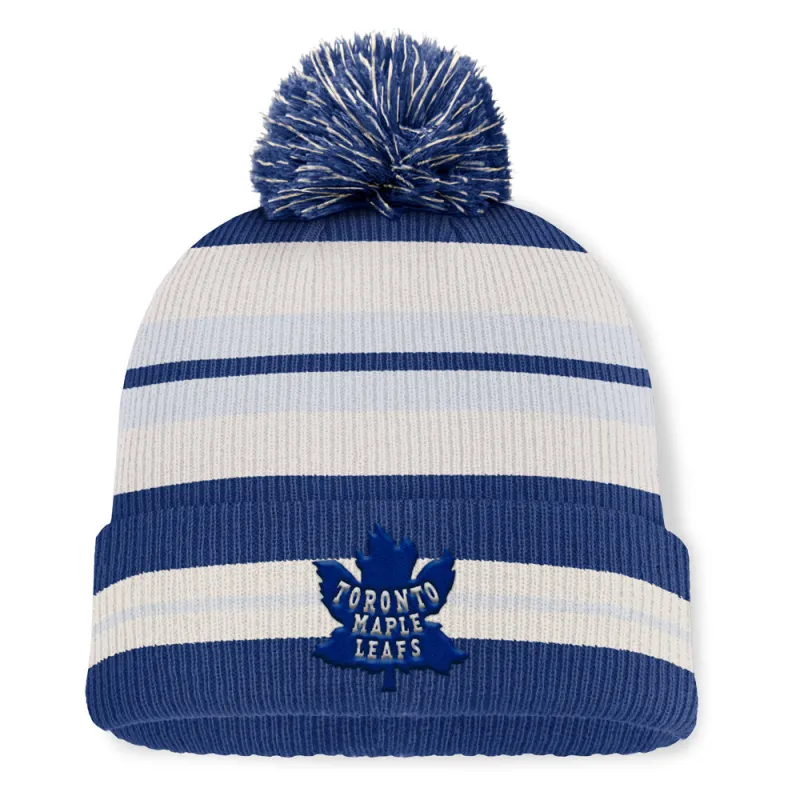 Fanatics Toronto Maple Leafs Decades Men's Blue Toque sold by Pro Hockey Life