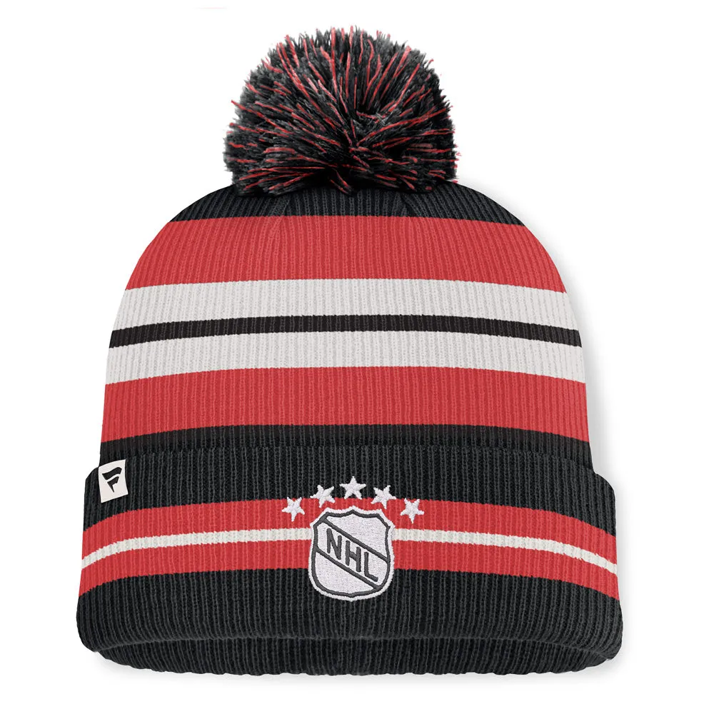Fanatics Chicago Blackhawks Decades Men's Black Toque sold by Pro Hockey Life product image thumbnail 2