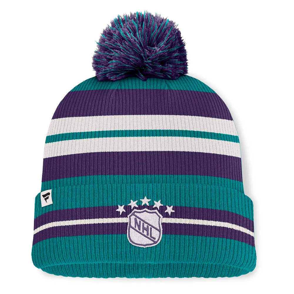 Fanatics Anaheim Ducks Decades Men's Teal Toque sold by Pro Hockey Life product image thumbnail 2