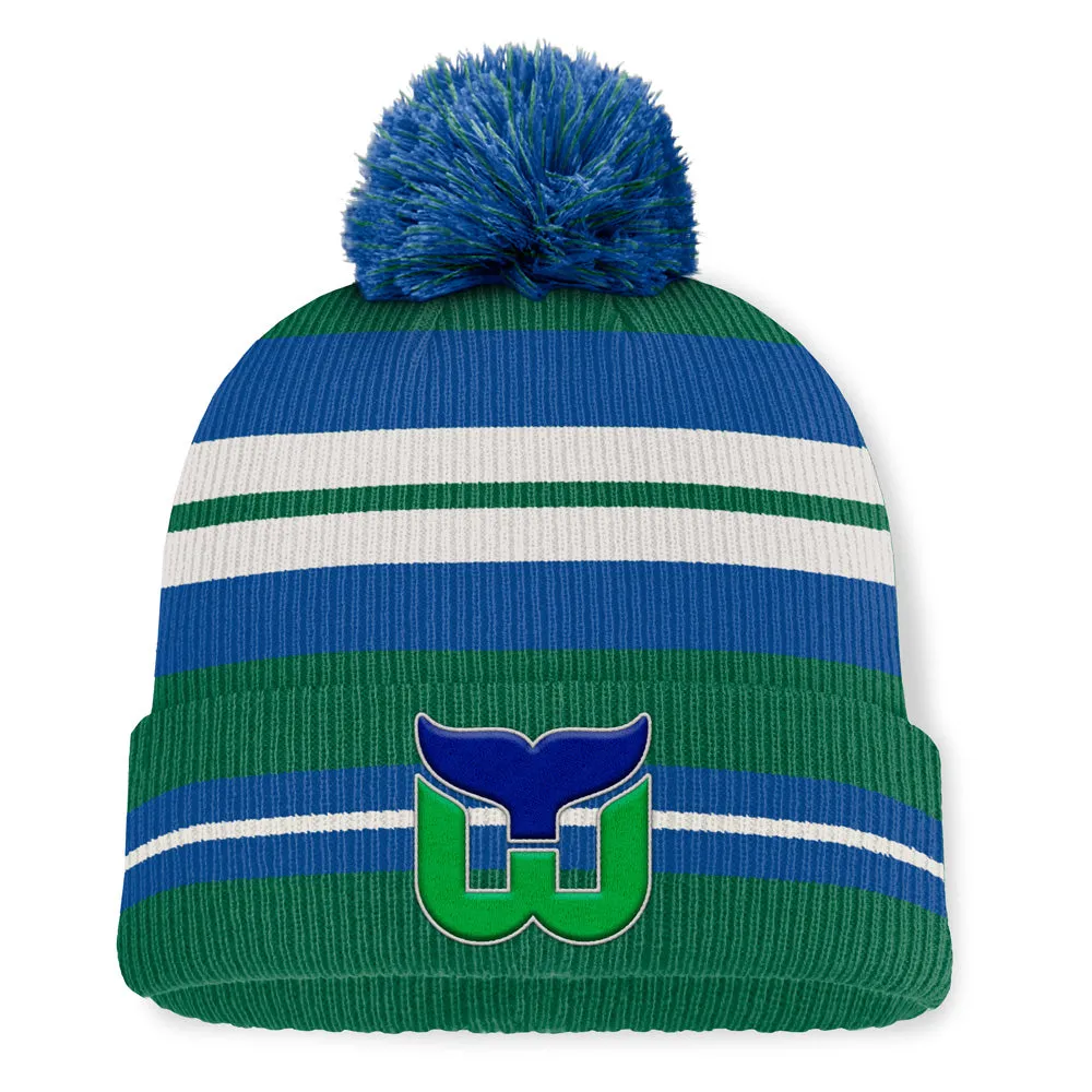 Fanatics Hartford Whalers Decades Men's Green Toque sold by Pro Hockey Life