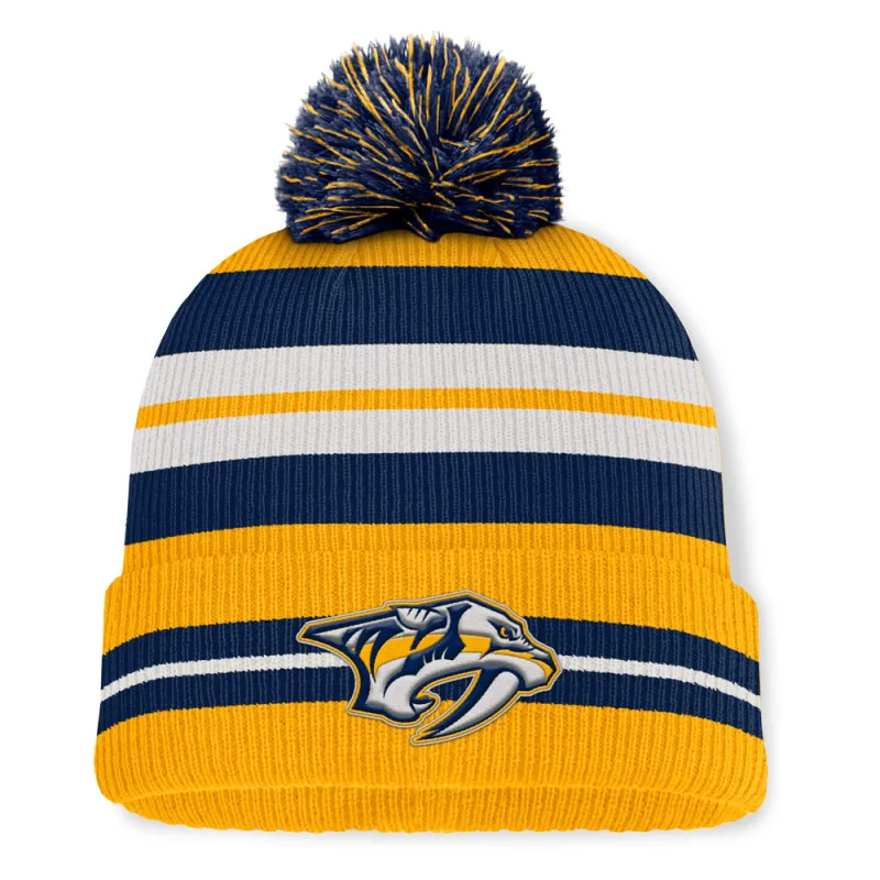 Fanatics Nashville Predators Decades Men's Yellow Toque sold by Pro Hockey Life