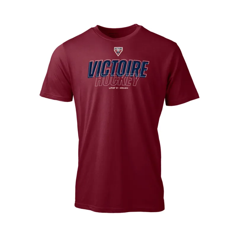 Bauer Montreal Victoire Graphic Adult Burgundy T Shirt sold by Pro Hockey Life