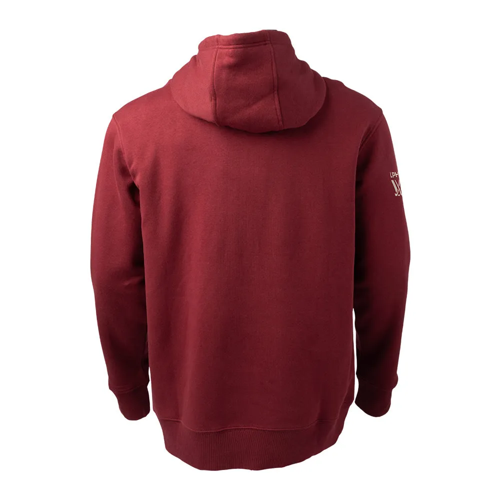 Bauer PWHL Montreal Victoire Ultimate Adult Burgundy Hoodie sold by Pro Hockey Life product image thumbnail 2
