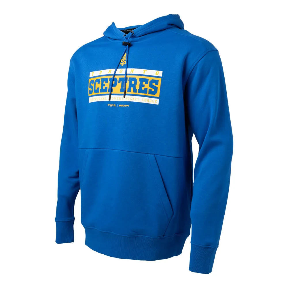 Bauer PWHL Toronto Sceptres Ultimate Adult Blue Hoodie sold by Pro Hockey Life product image thumbnail 3