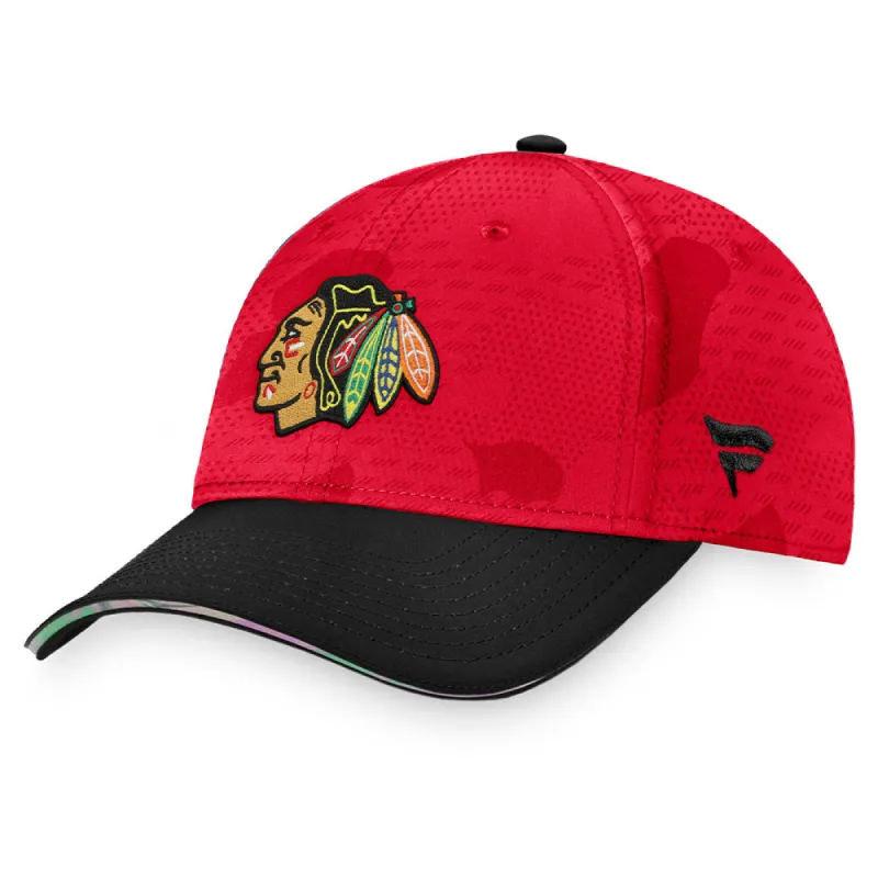 CHICAGO BLACKHAWKS FANATICS MEN'S AUTHENTIC PRO LOCKER ROOM FLEX HAT sold by Pro Hockey Life