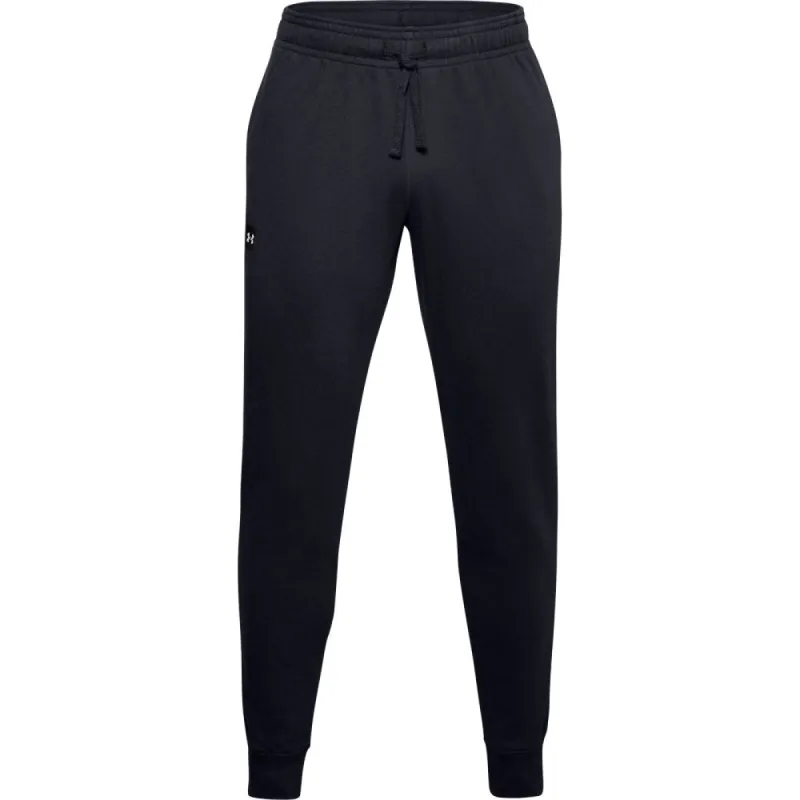 UNDER ARMOUR ADULT RIVAL FLEECE BLACK JOGGER PANTS sold by Pro Hockey Life