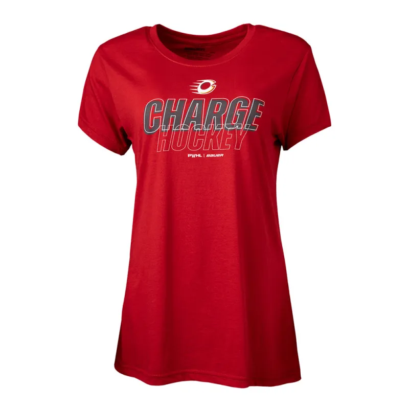 Bauer Ottawa Charge Graphic Women's Red T Shirt sold by Pro Hockey Life