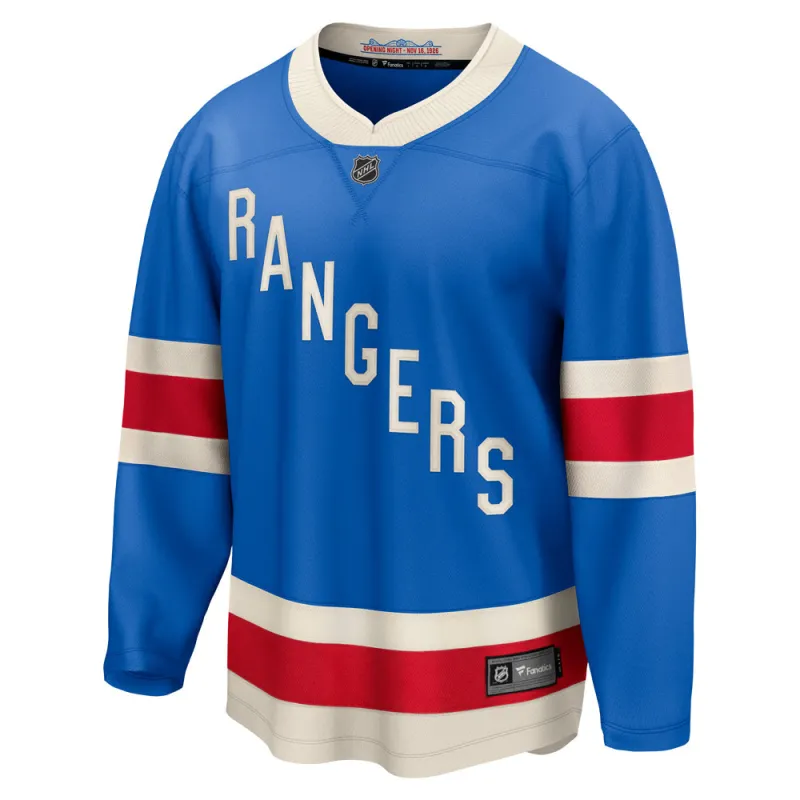 Fanatics New York Rangers Adult Alternate Anniversary Breakaway Jersey sold by Pro Hockey Life