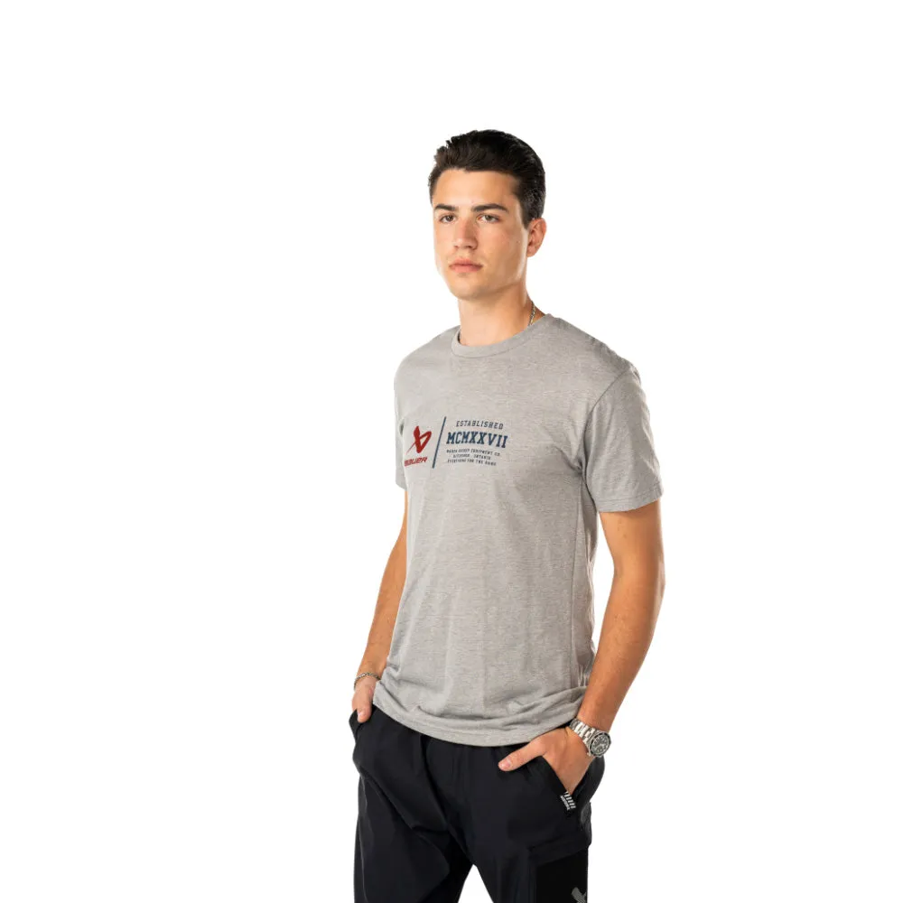 Bauer Founders Adult Grey T Shirt sold by Pro Hockey Life product image thumbnail 2