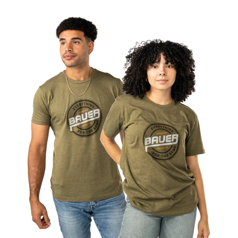 Bauer Record Breaker Adult Green T Shirt sold by Pro Hockey Life