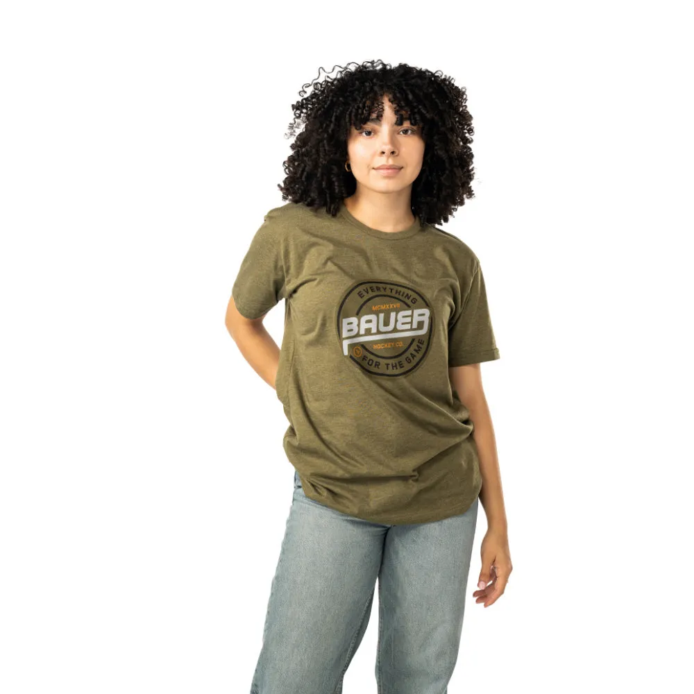 Bauer Record Breaker Adult Green T Shirt sold by Pro Hockey Life product image thumbnail 2