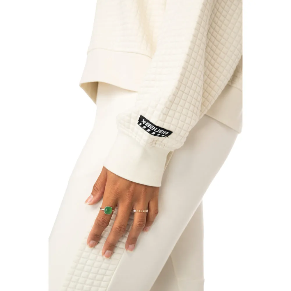 Bauer Après Ski Women's Quilted 1/4 Zip Sweaters sold by Pro Hockey Life product image thumbnail 5