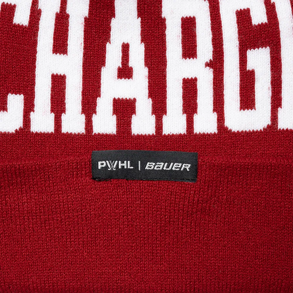 Bauer Ottawa Charge Senior Patch Knit Pom Toque sold by Pro Hockey Life product image thumbnail 3