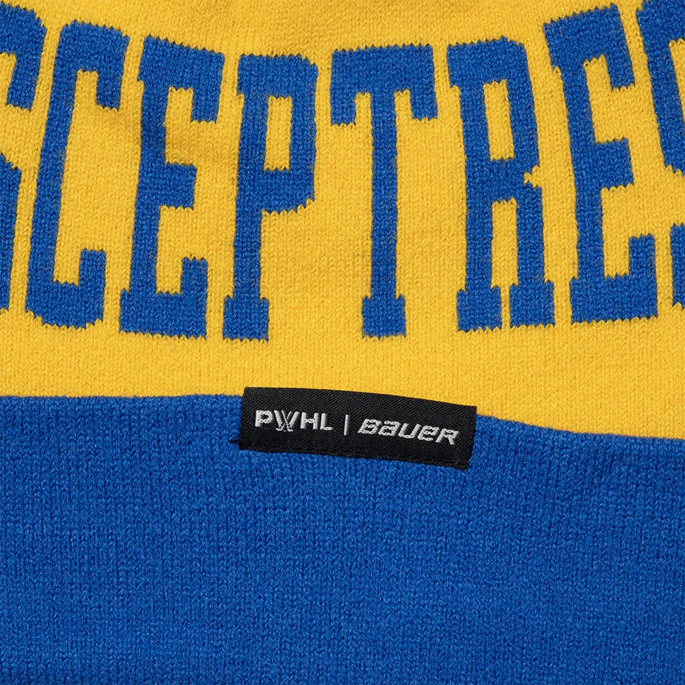 Bauer Toronto Sceptres Senior Patch Knit Pom Toque sold by Pro Hockey Life product image thumbnail 3
