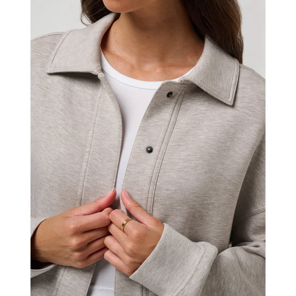 TravisMathew Cloudscape Women's Tan Button Down sold by Pro Hockey Life product image thumbnail 3