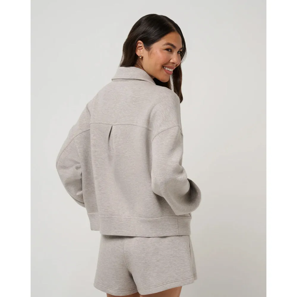 TravisMathew Cloudscape Women's Tan Button Down sold by Pro Hockey Life product image thumbnail 2