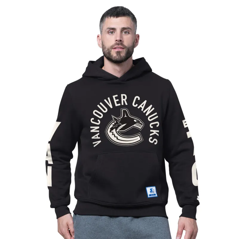 Starter Vancouver Canucks Handoff Men's Black Hoodie made by Starter