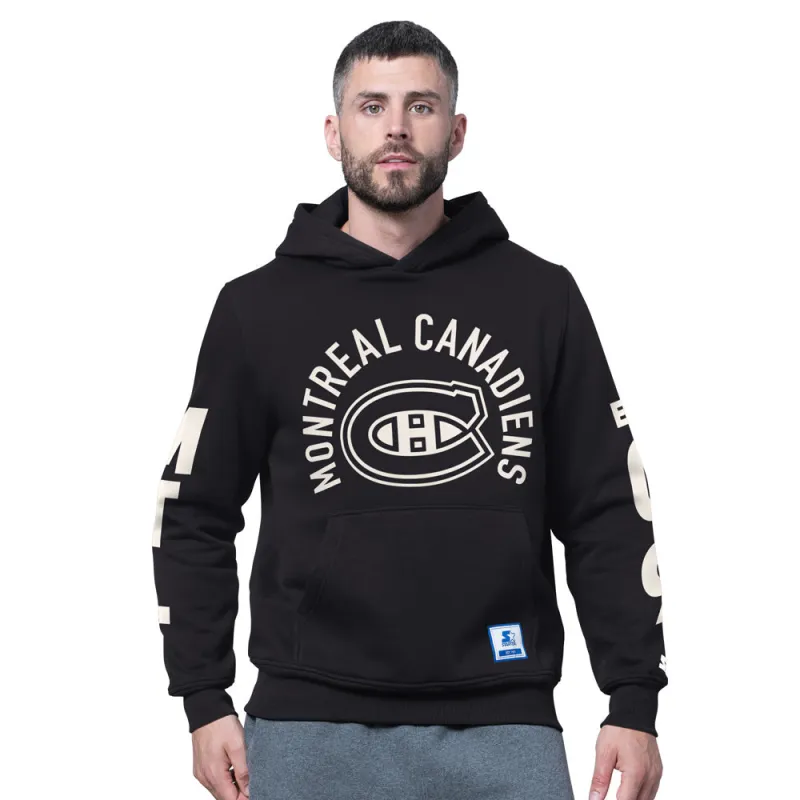 Starter Montreal Canadiens Handoff Men's Black Hoodie made by Starter