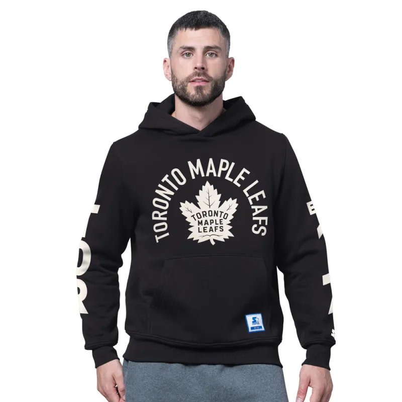 Starter Toronto Maple Leafs Handoff Men's Black Hoodie made by Starter