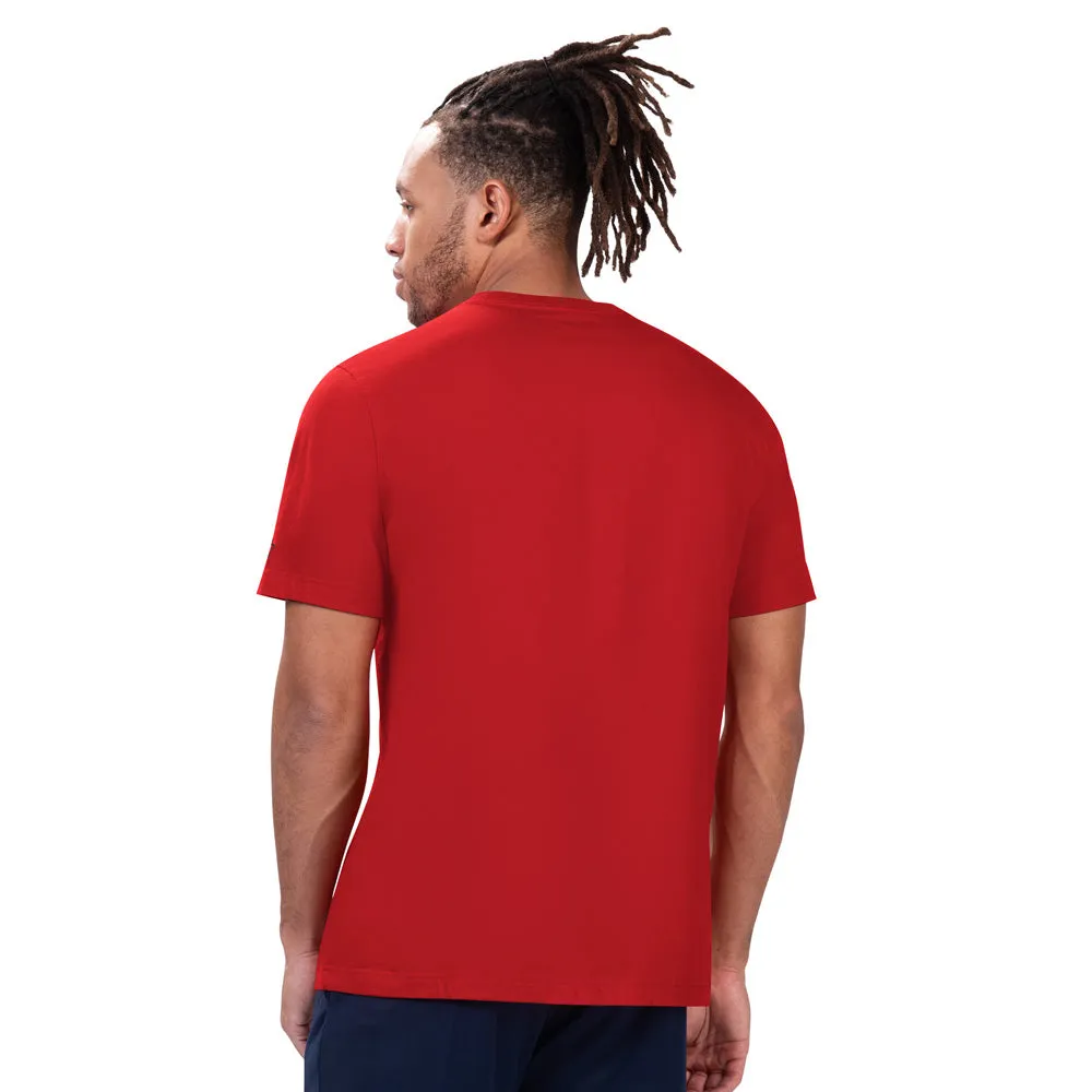 Starter Calgary Flames Holiday Men's Red T Shirt sold by Pro Hockey Life product image thumbnail 2