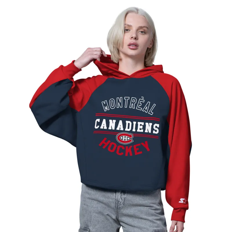 Starter Montreal Canadiens Boot Leg Women's Navy Hoodie made by Starter