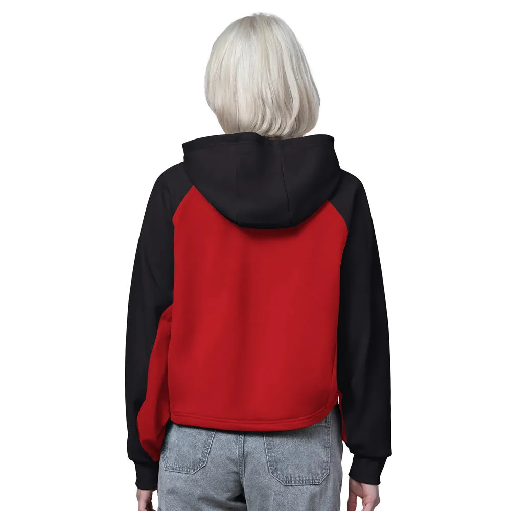 Starter Calgary Flames Boot Leg Women's Red Hoodie sold by Pro Hockey Life product image thumbnail 2