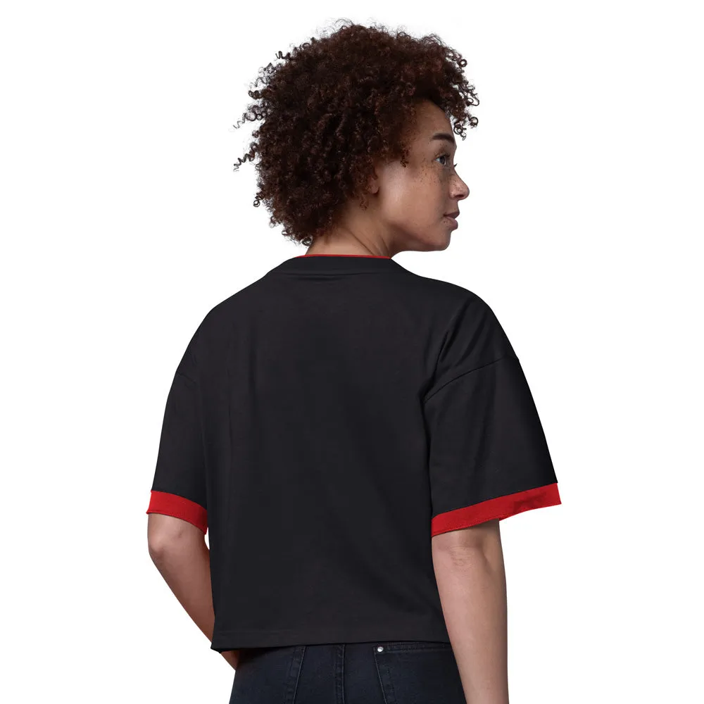 Starter Ottawa Senators Flyout Women's Black T Shirt sold by Pro Hockey Life product image thumbnail 2