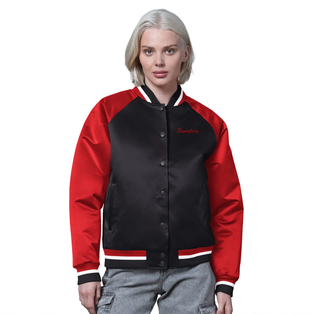 Starter Ottawa Senators Fscore Women's Black Jacket sold by Pro Hockey Life