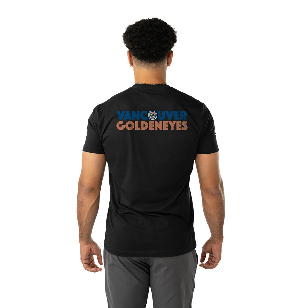 Bauer Vancouver Goldeneyes Adult Black T Shirt sold by Pro Hockey Life product image thumbnail 2