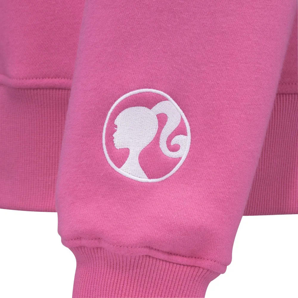 CCM Barbie Collection Adult Pink Crewneck Sweater sold by Pro Hockey Life product image thumbnail 3