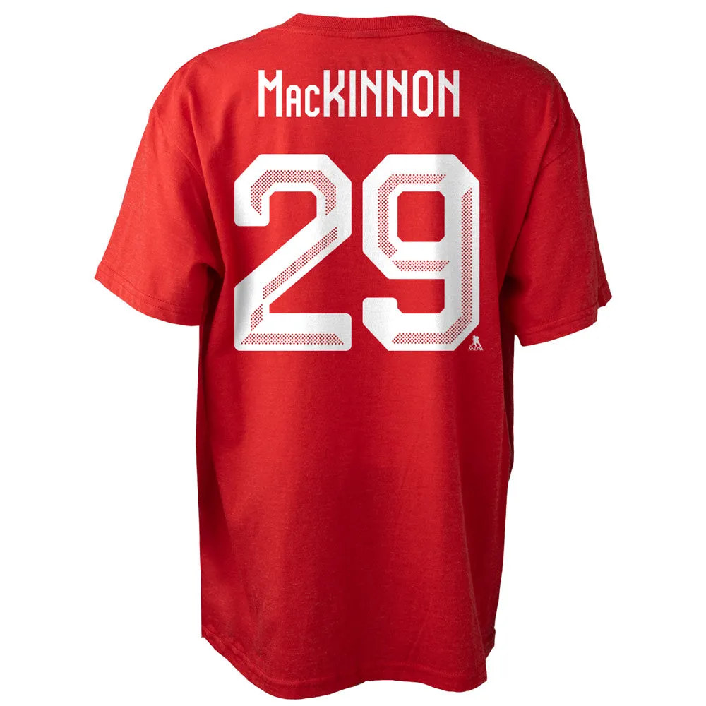 Bauer X Hockey Canada® Nathan Mackinnon Name And Number Adult Red T Shirt sold by Pro Hockey Life