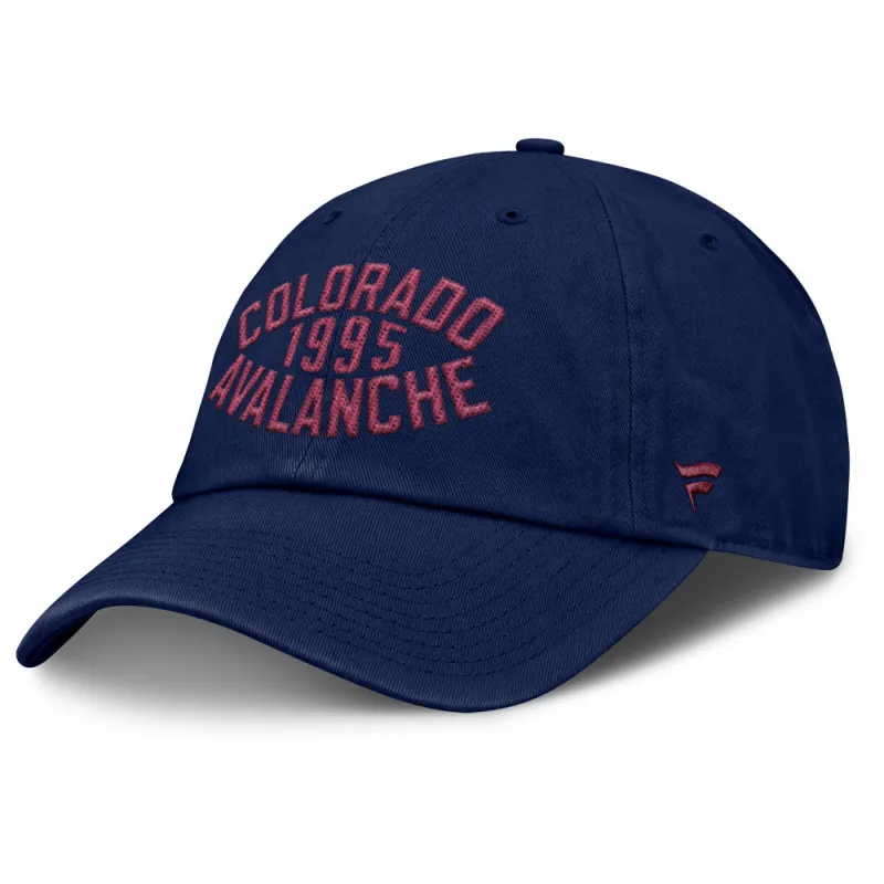 Fanatics Colorado Avalanche Archer Blue Unstructured Navy Hat made by Fanatics