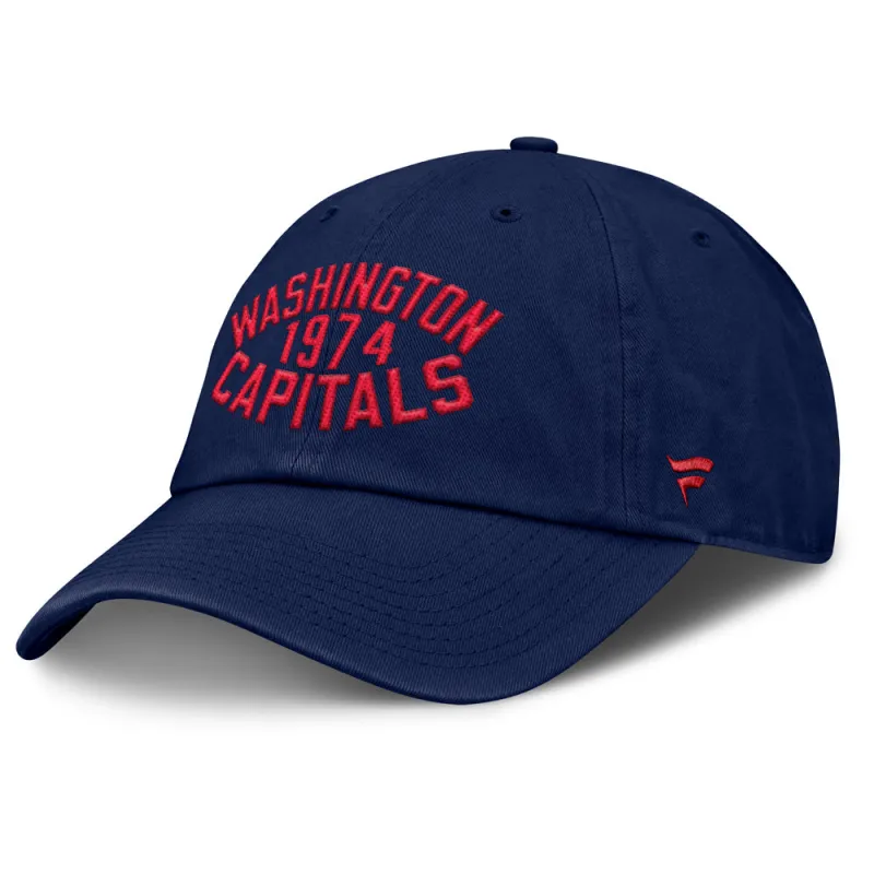 Fanatics Washington Capitals Archer Blue Unstructured Navy Hat made by Fanatics