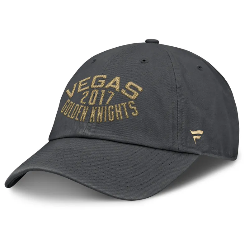 Fanatics Vegas Golden Knights Archer Blue Unstructured Black Hat made by Fanatics