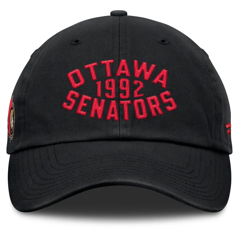 Fanatics Ottawa Senators Archer Blue Unstructured Black Hat sold by Pro Hockey Life product image thumbnail 2