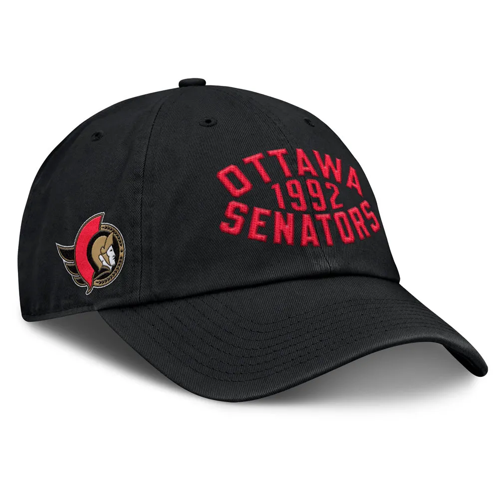 Fanatics Ottawa Senators Archer Blue Unstructured Black Hat sold by Pro Hockey Life product image thumbnail 3